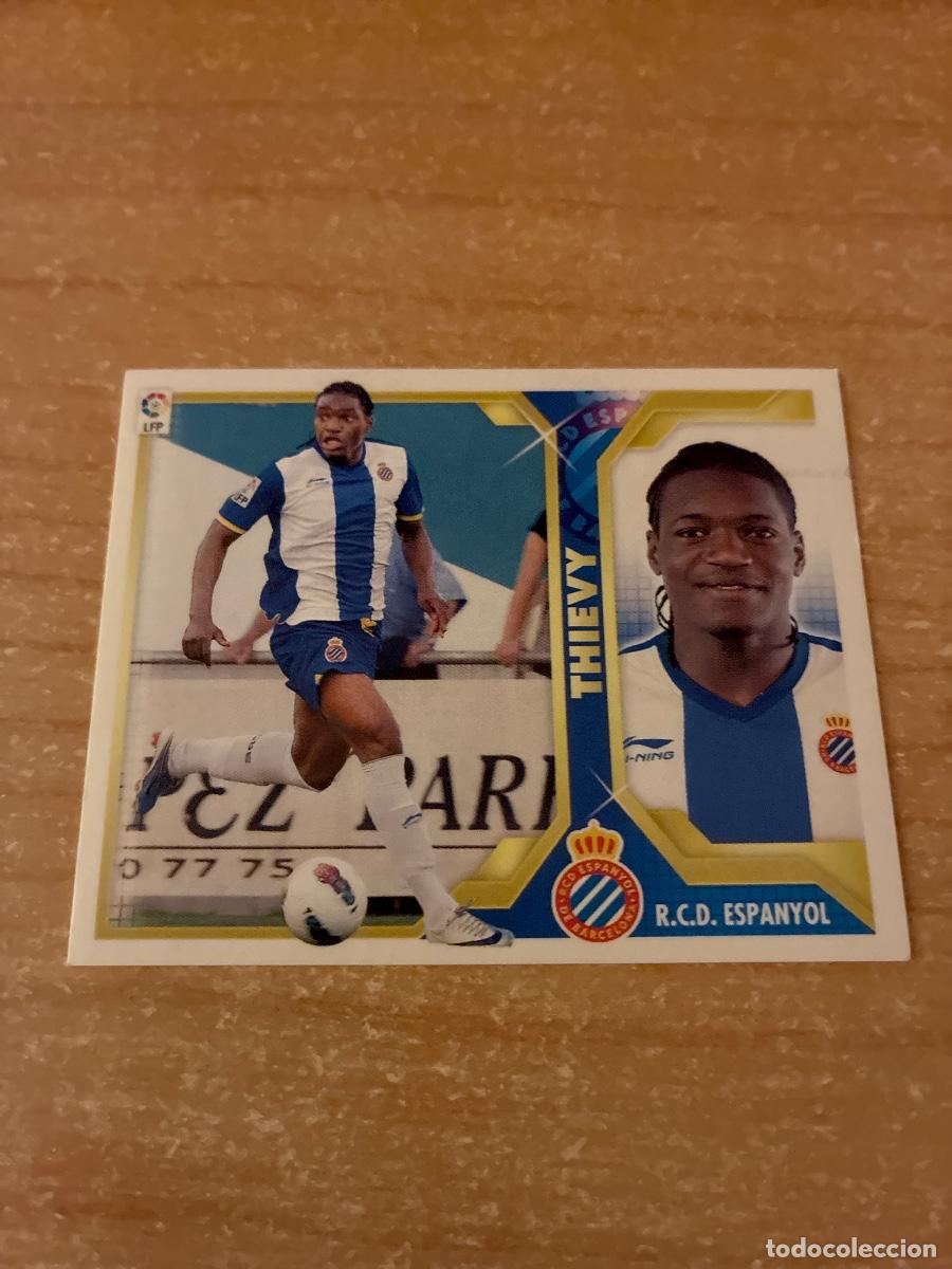 Cromos de f&uacute;tbol: 16 B THIEVY ESPANYOL LIGA ESTE 2011 2012
