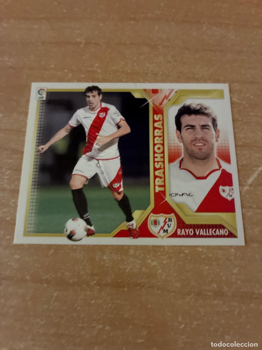 Cromos de f&uacute;tbol: 11 B TRASHORRAS RAYO VALLECANO LIGA ESTE 2011 2012