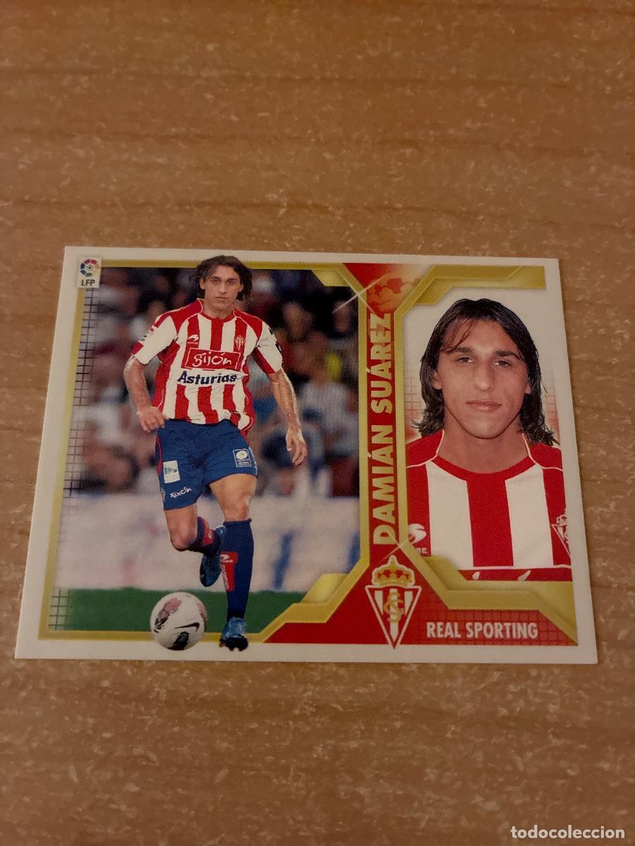 Cromos de f&uacute;tbol: 4 B DAMI&Aacute;N SU&Aacute;REZ SPORTING GIJ&Oacute;N LIGA ESTE 2011 2012