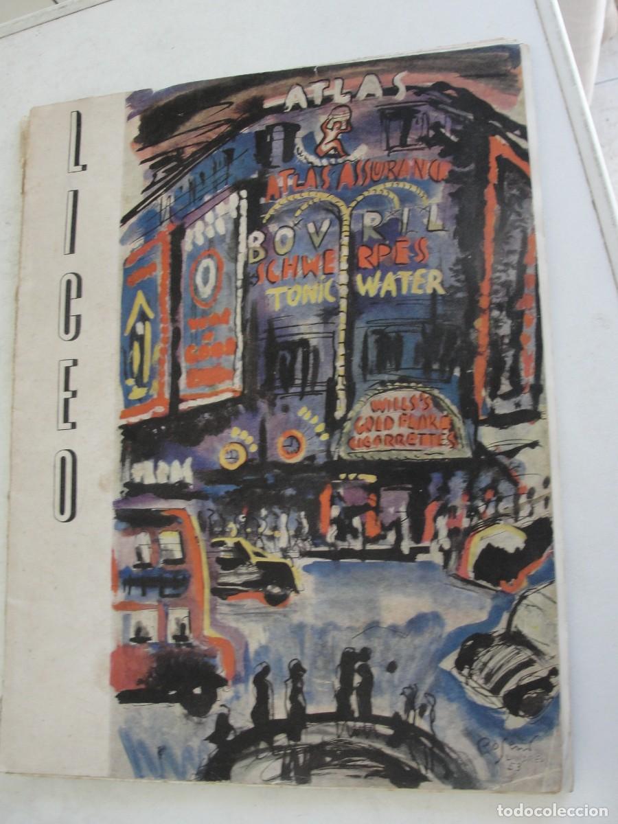 Cromos de f&uacute;tbol: REVISTA LICEO N&ordm; 127 - A&Ntilde;O 1956 - CULTURA Y CURIOSIDADES Y PUBLICIDAD DE LA EPOCA - VED FOTOS