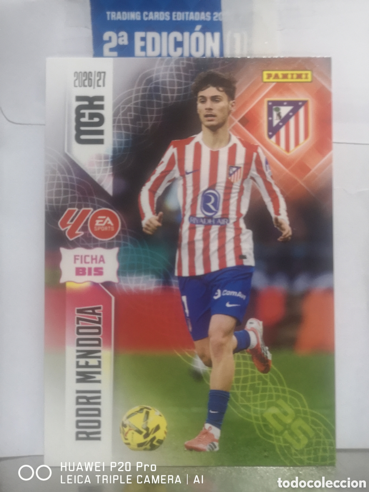 Cromos de f&uacute;tbol: MEGACRACKS 2026 2027 2026 27 RODRI MENDOZA 63 BIS - ATLETICO DE MADRID