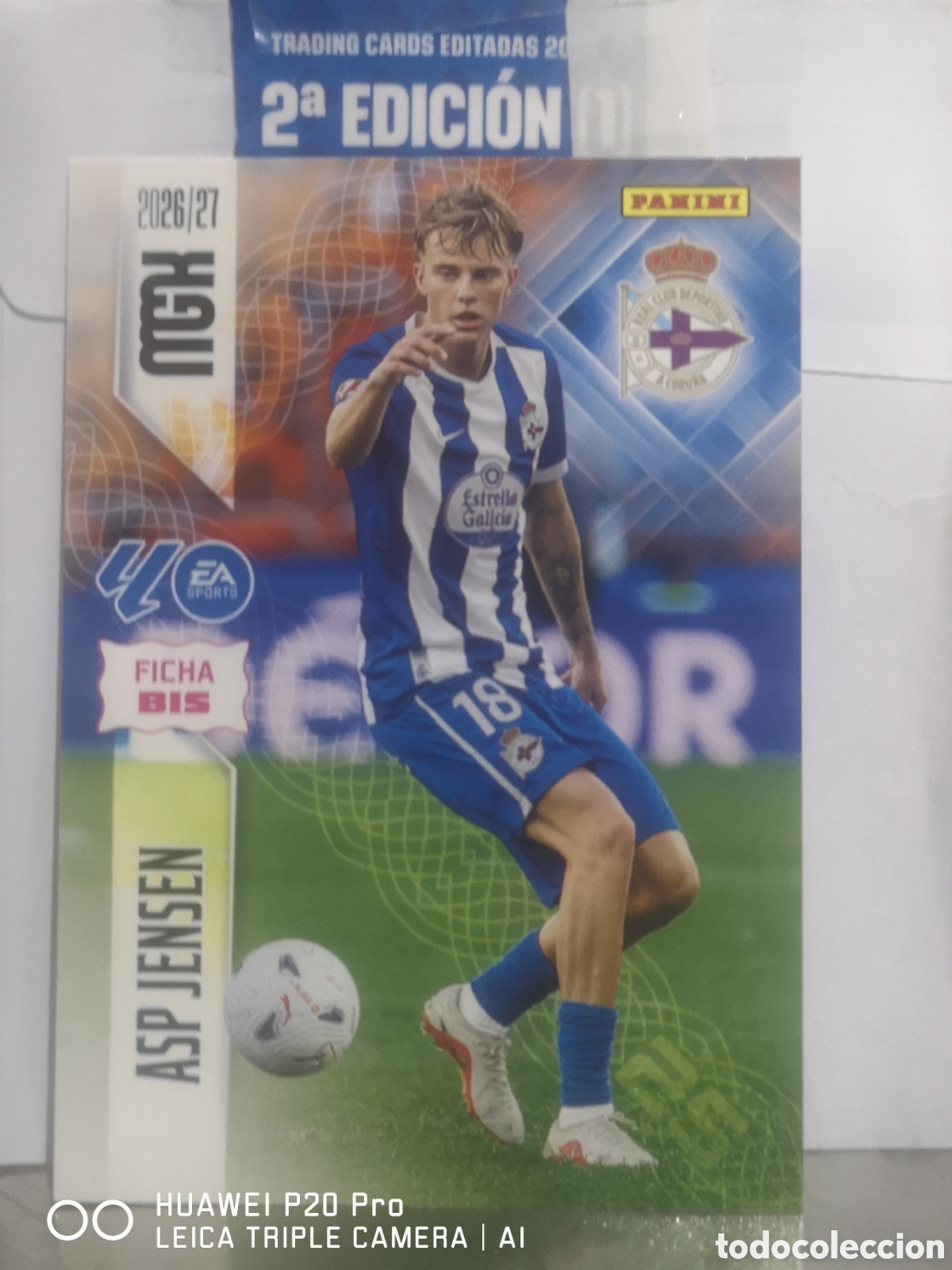 Cromos de f&uacute;tbol: MEGACRACKS 2026 2027 2026 27 ASP JENSEN 140 BIS - DEPORTIVO DE LA CORU&Ntilde;A