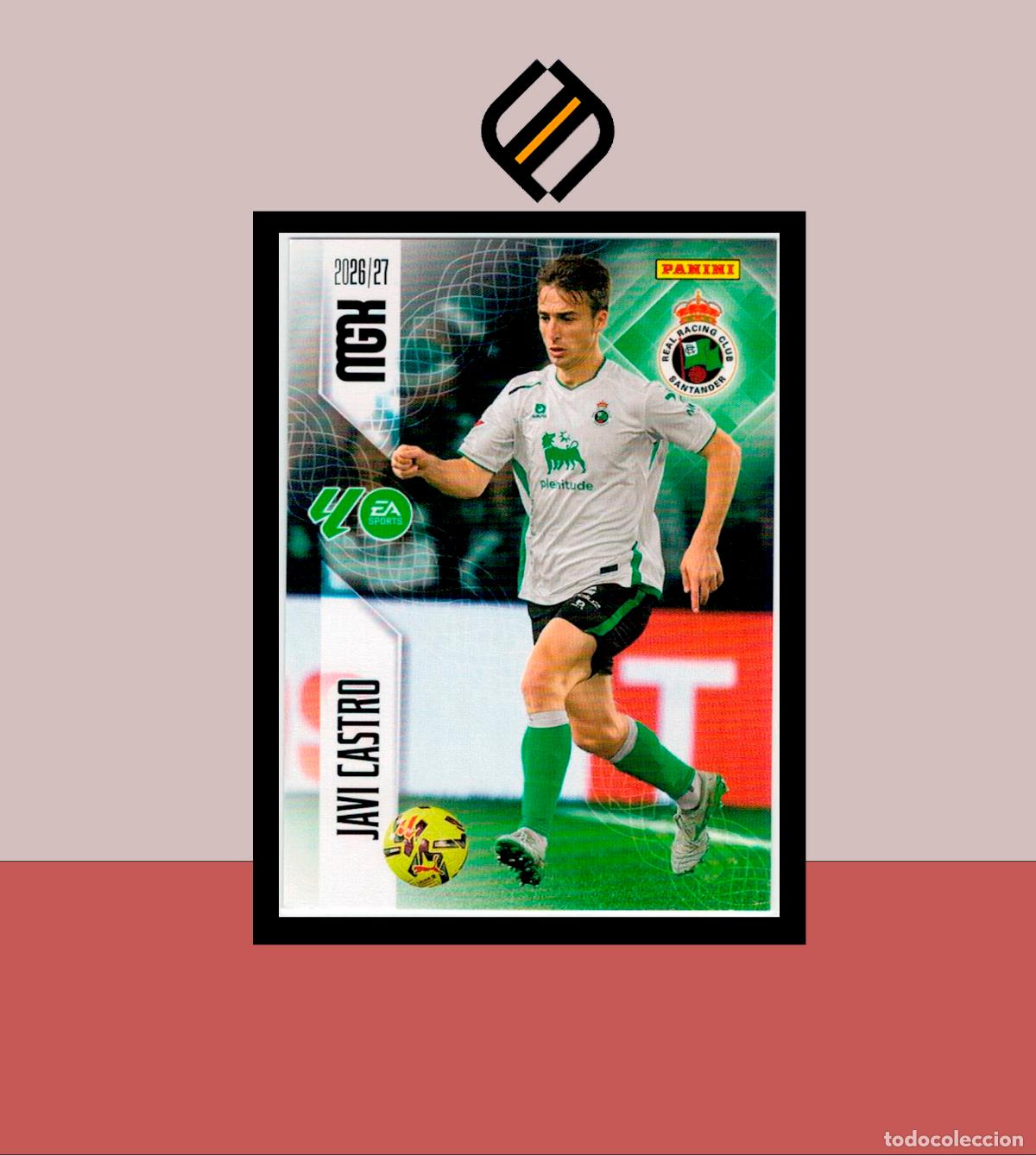 Cromos de f&uacute;tbol: MEGACRACKS 2026 2027 26 27 PANINI N&ordm; 277 MANU HERNANDO RACING SANTANDER COLECCI&Oacute;N ALB&Uacute;M MGK