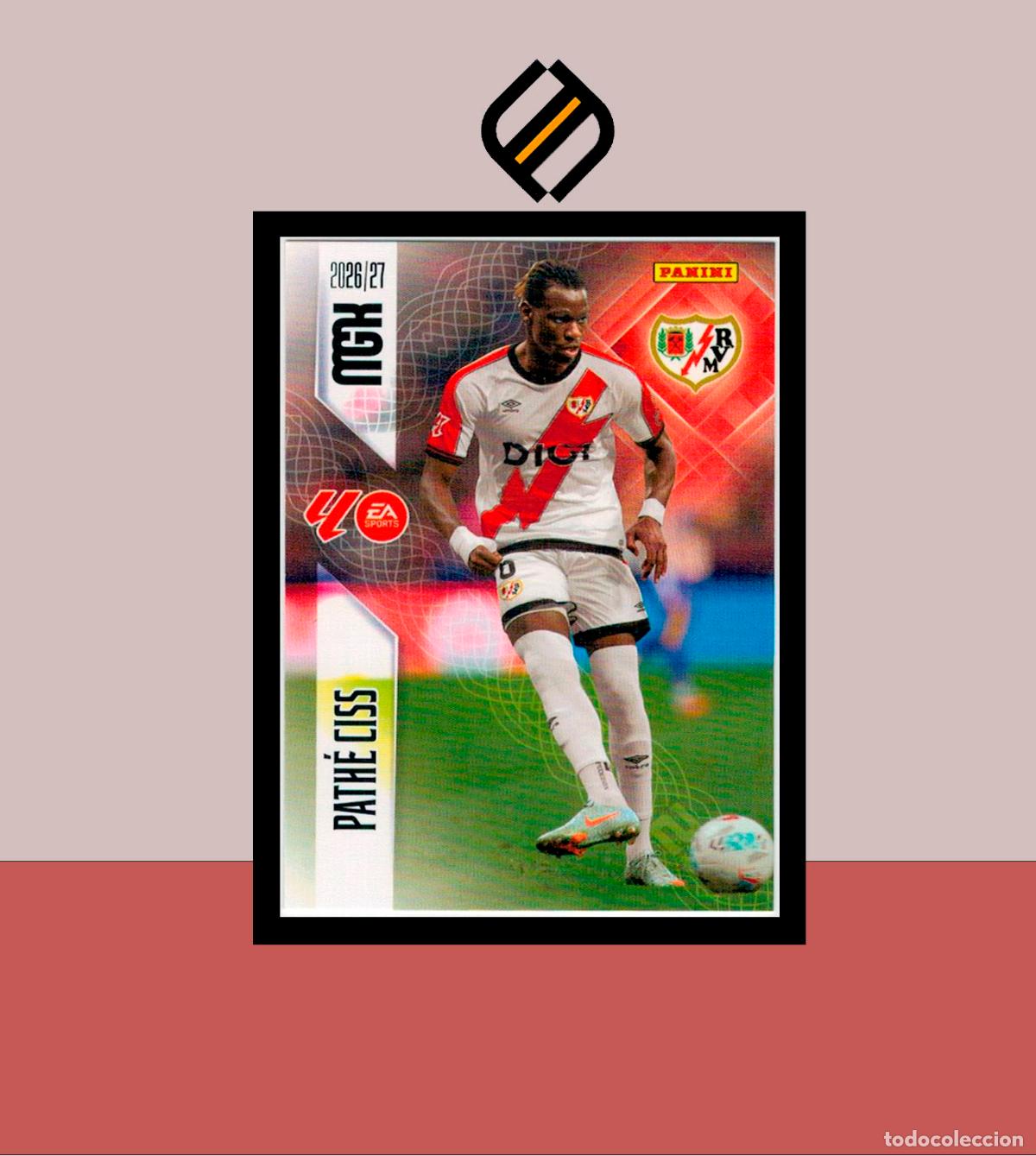 Cromos de f&uacute;tbol: MEGACRACKS 2026 2027 26 27 PANINI N&ordm; 299 PATH&Eacute; CISS RAYO VALLECANO COLECCI&Oacute;N ALB&Uacute;M MGK