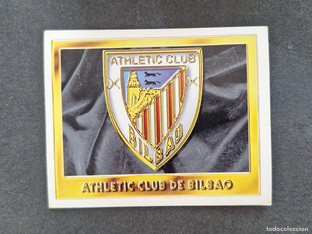 Cromos de f&uacute;tbol: L3 ESCUDO ATHLETIC CLUB DE BILBAO LIGA ESTE 1995 1996 95 96 NUNCA PEGADO SIN PEGAR
