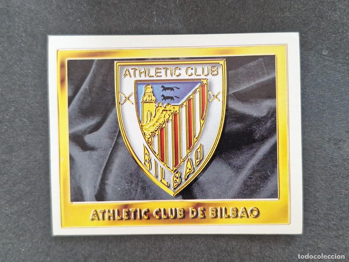 Cromos de f&uacute;tbol: L3 ESCUDO ATHLETIC CLUB DE BILBAO LIGA ESTE 1995 1996 95 96 NUNCA PEGADO SIN PEGAR