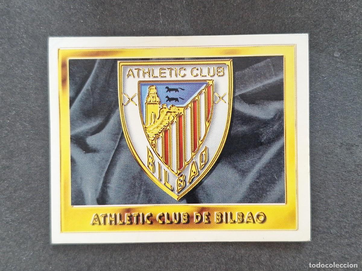 Cromos de f&uacute;tbol: L3 ESCUDO ATHLETIC CLUB DE BILBAO LIGA ESTE 1995 1996 95 96 NUNCA PEGADO SIN PEGAR