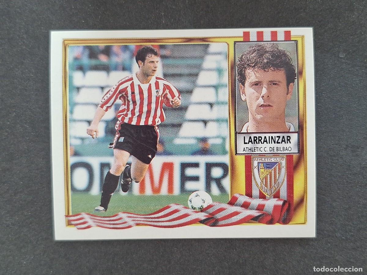 Cromos de f&uacute;tbol: L3 LARRAINZAR ATHLETIC CLUB DE BILBAO LIGA ESTE 1995 1996 95 96 NUNCA PEGADO SIN PEGAR