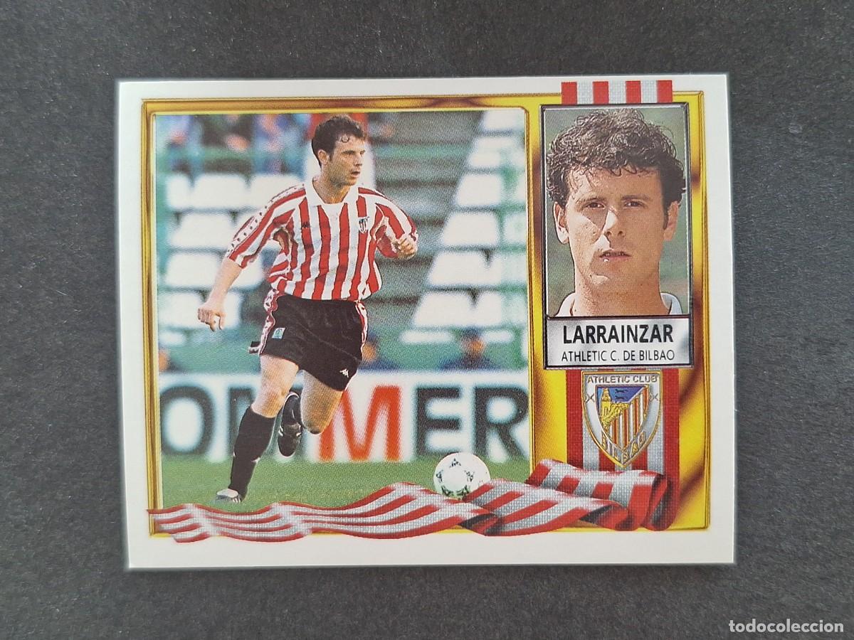 Cromos de f&uacute;tbol: L3 LARRAINZAR ATHLETIC CLUB DE BILBAO LIGA ESTE 1995 1996 95 96 NUNCA PEGADO SIN PEGAR