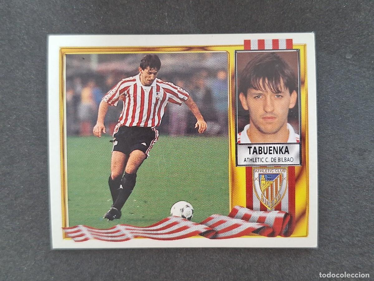 Cromos de f&uacute;tbol: L3 TABUENKA ATHLETIC CLUB DE BILBAO LIGA ESTE 1995 1996 95 96 NUNCA PEGADO SIN PEGAR