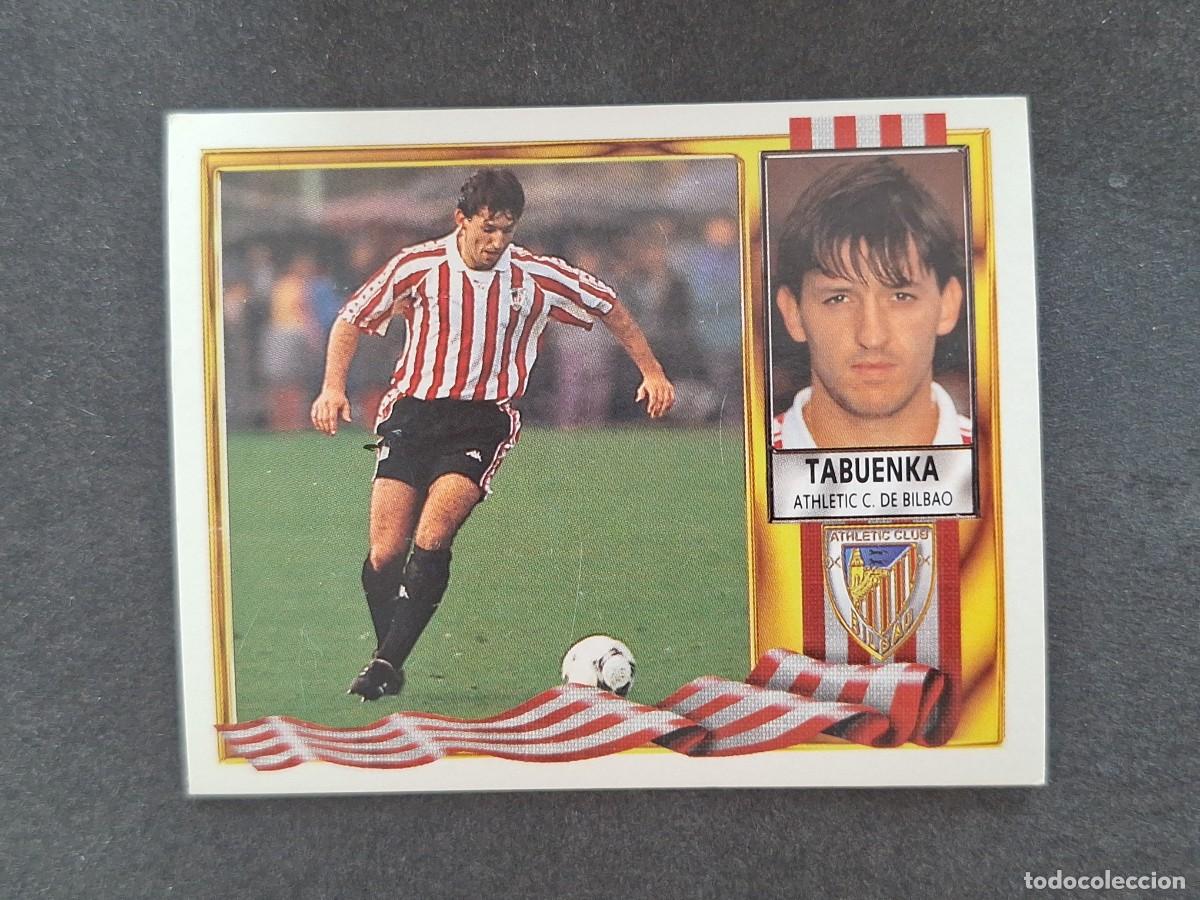 Cromos de f&uacute;tbol: L3 TABUENKA ATHLETIC CLUB DE BILBAO LIGA ESTE 1995 1996 95 96 NUNCA PEGADO SIN PEGAR