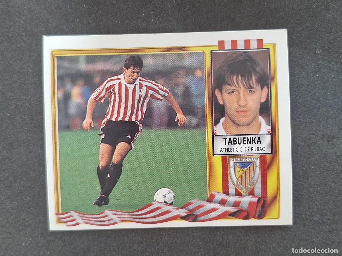 Cromos de f&uacute;tbol: L3 TABUENKA ATHLETIC CLUB DE BILBAO LIGA ESTE 1995 1996 95 96 NUNCA PEGADO SIN PEGAR
