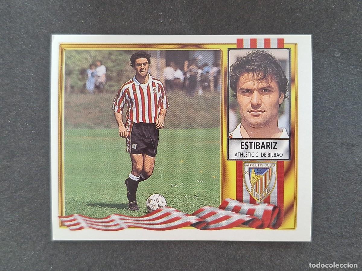 Cromos de f&uacute;tbol: L3 ESTIBARIZ ATHLETIC CLUB DE BILBAO LIGA ESTE 1995 1996 95 96 NUNCA PEGADO SIN PEGAR