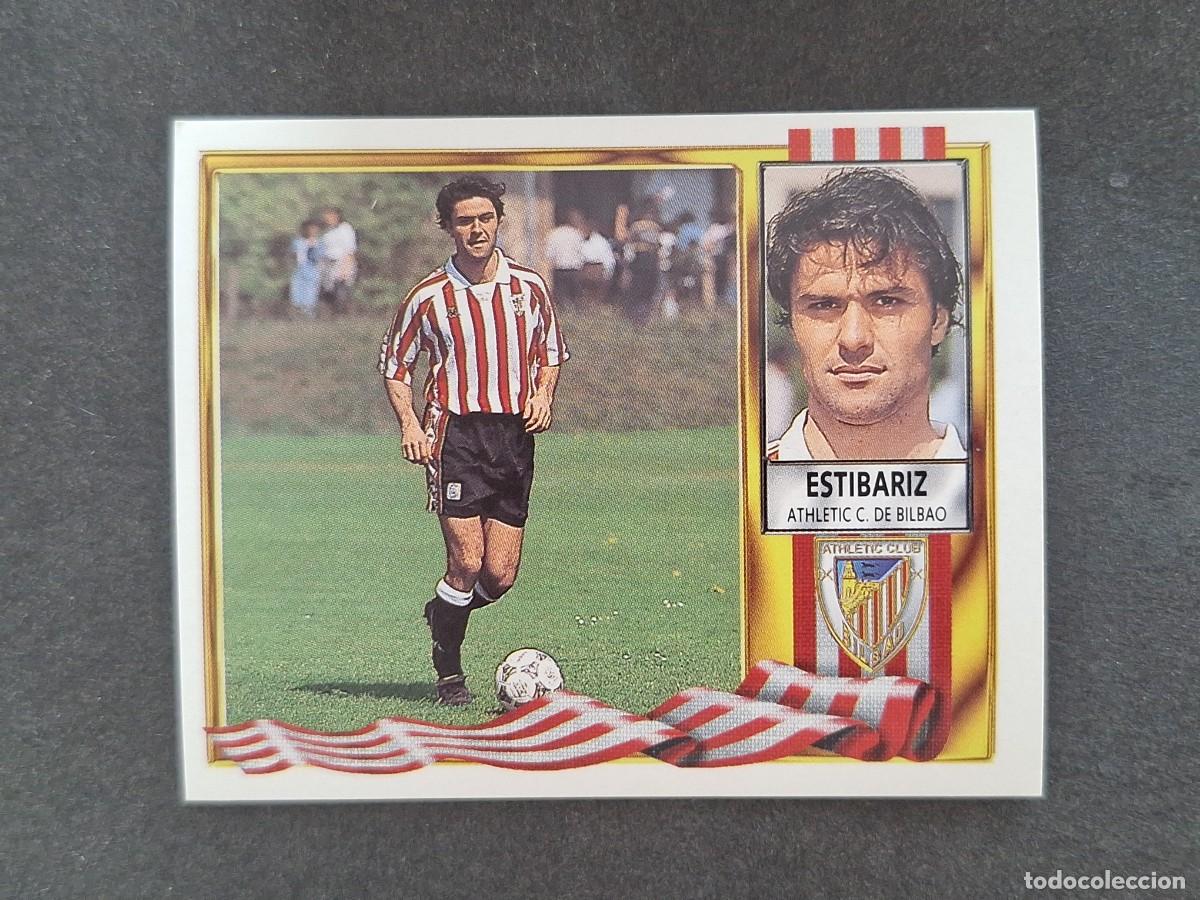 Cromos de f&uacute;tbol: L3 ESTIBARIZ ATHLETIC CLUB DE BILBAO LIGA ESTE 1995 1996 95 96 NUNCA PEGADO SIN PEGAR