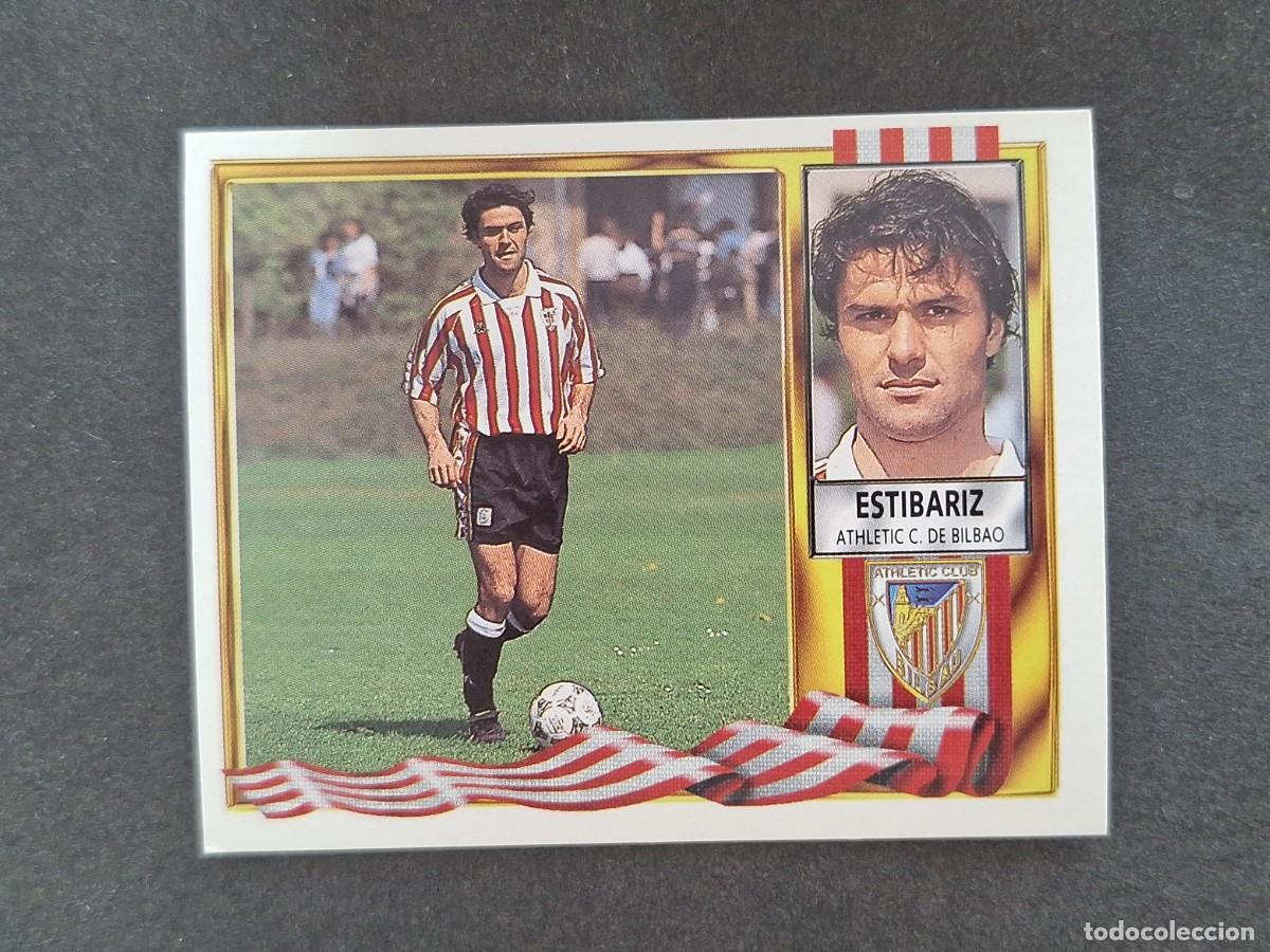 Cromos de f&uacute;tbol: L3 ESTIBARIZ ATHLETIC CLUB DE BILBAO LIGA ESTE 1995 1996 95 96 NUNCA PEGADO SIN PEGAR