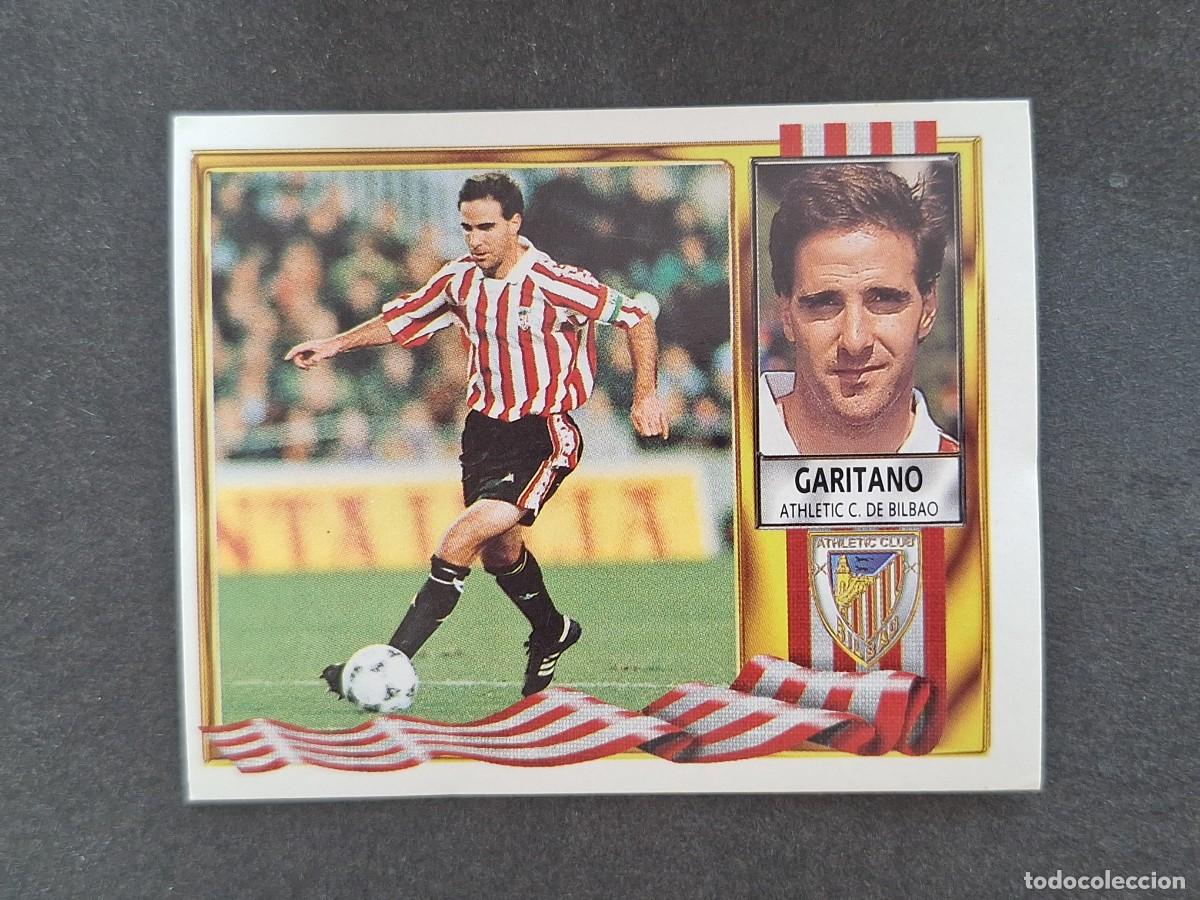 Cromos de f&uacute;tbol: L3 GARITANO ATHLETIC CLUB DE BILBAO LIGA ESTE 1995 1996 95 96 NUNCA PEGADO SIN PEGAR