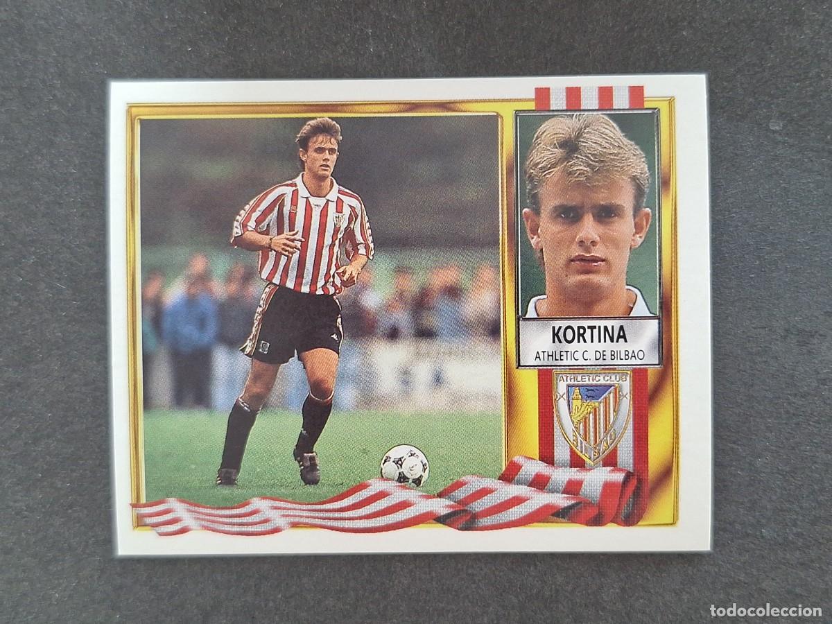Cromos de f&uacute;tbol: L3 KORTINA ATHLETIC CLUB DE BILBAO LIGA ESTE 1995 1996 95 96 NUNCA PEGADO SIN PEGAR