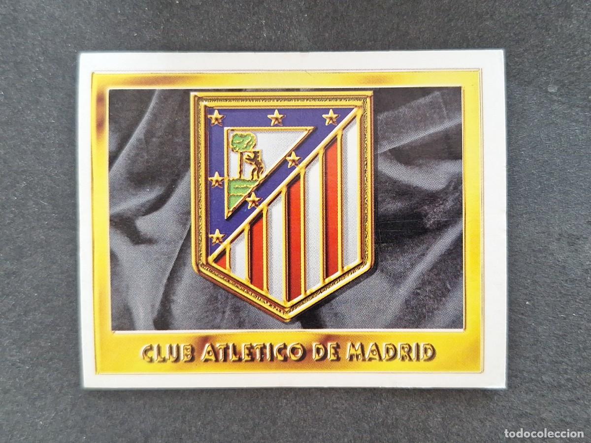 Cromos de Futebol: L3 ESCUDO ATLETICO DE MADRID LIGA ESTE 1995 1996 95 96 NUNCA PEGADO SIN PEGAR