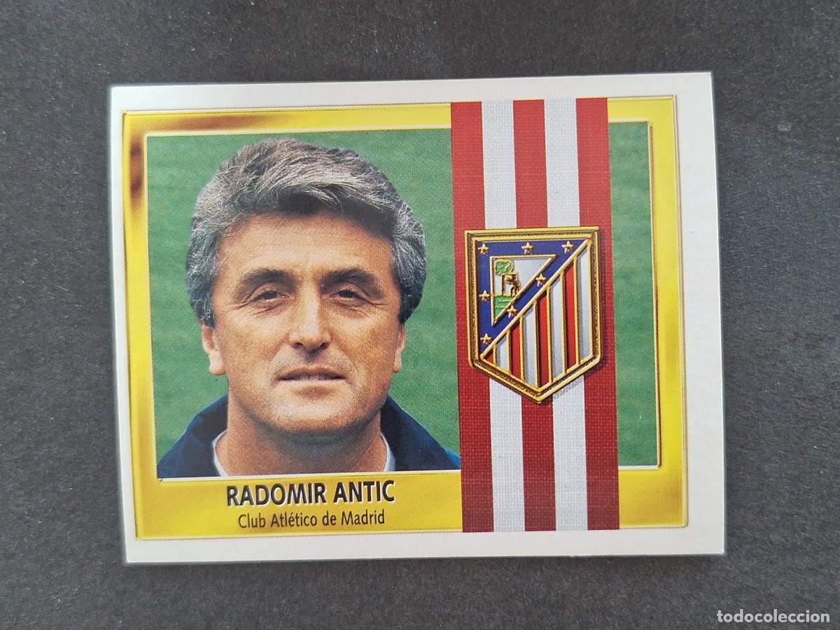 Cromos de Futebol: L3 RADOMIR ANTIC ENTRENADOR ATLETICO DE MADRID LIGA ESTE 1995 1996 95 96 NUNCA PEGADO SIN PEGAR
