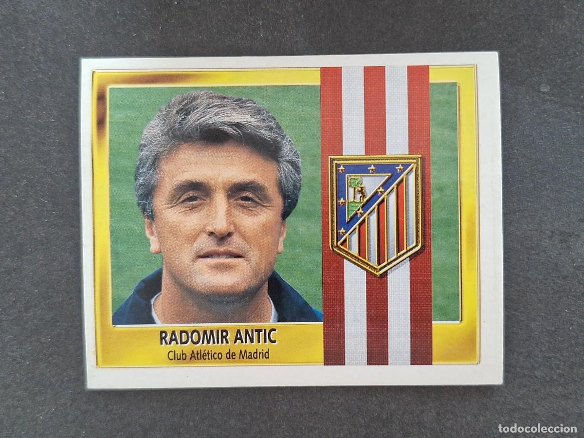 Cromos de Futebol: L3 RADOMIR ANTIC ENTRENADOR ATLETICO DE MADRID LIGA ESTE 1995 1996 95 96 NUNCA PEGADO SIN PEGAR