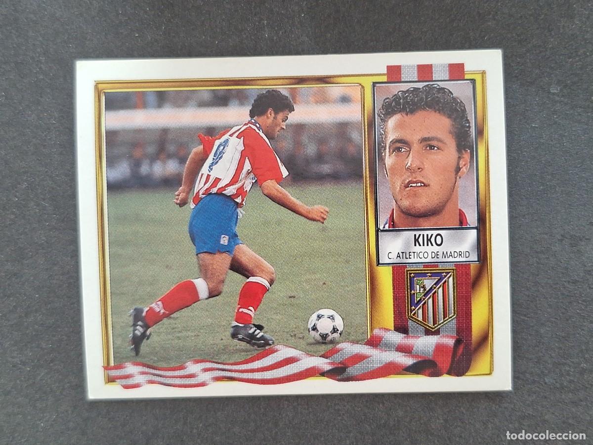 Football Stickers: L3 KIKO ATLETICO DE MADRID LIGA ESTE 1995 1996 95 96 NUNCA PEGADO SIN PEGAR