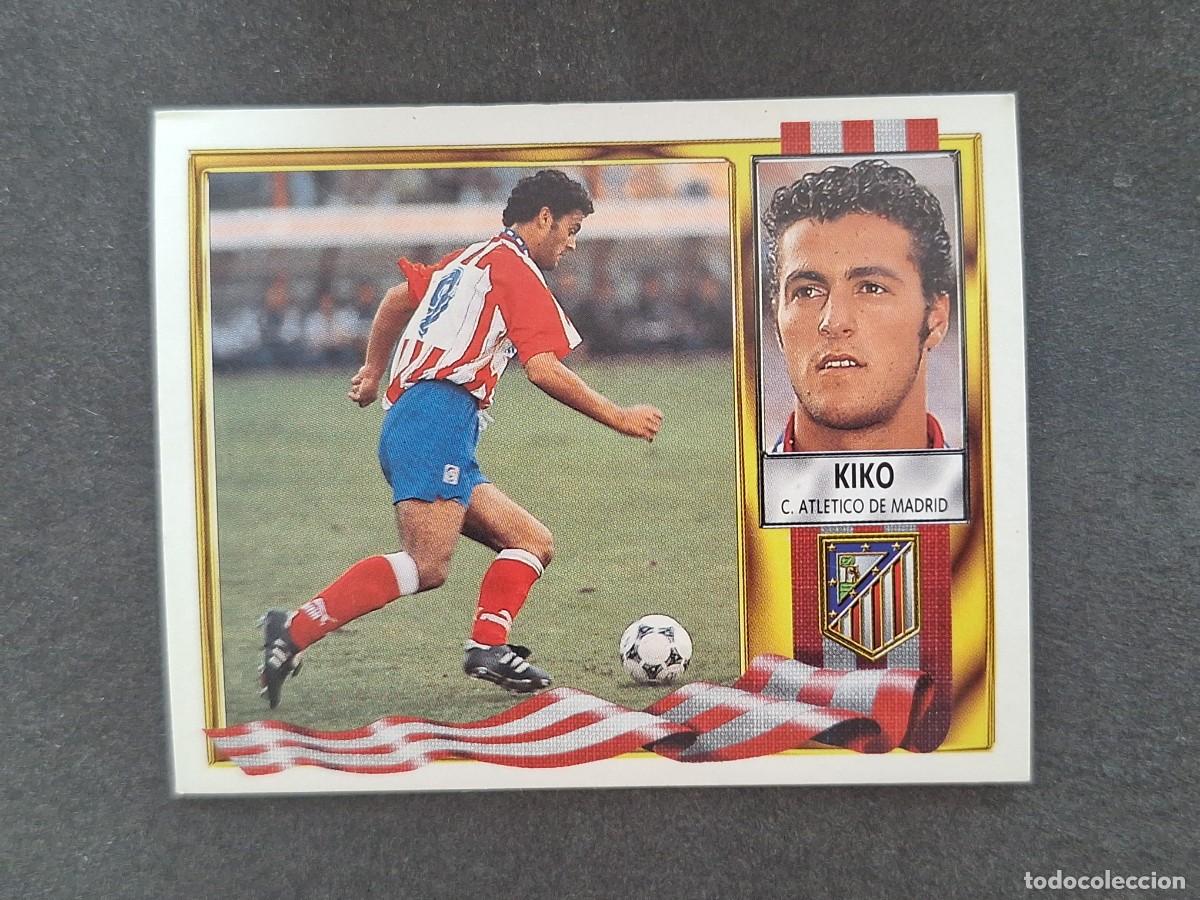 Football Stickers: L3 KIKO ATLETICO DE MADRID LIGA ESTE 1995 1996 95 96 NUNCA PEGADO SIN PEGAR