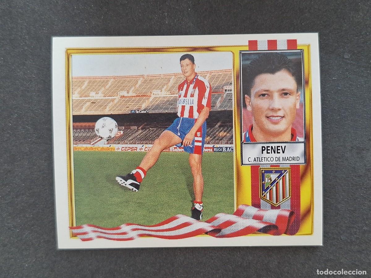 Football Stickers: L3 PENEV ATLETICO DE MADRID LIGA ESTE 1995 1996 95 96 NUNCA PEGADO SIN PEGAR