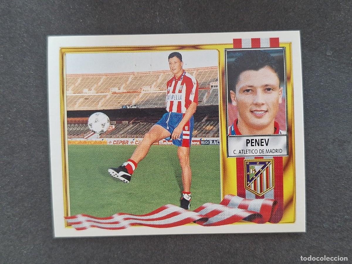 Football Stickers: L3 PENEV ATLETICO DE MADRID LIGA ESTE 1995 1996 95 96 NUNCA PEGADO SIN PEGAR