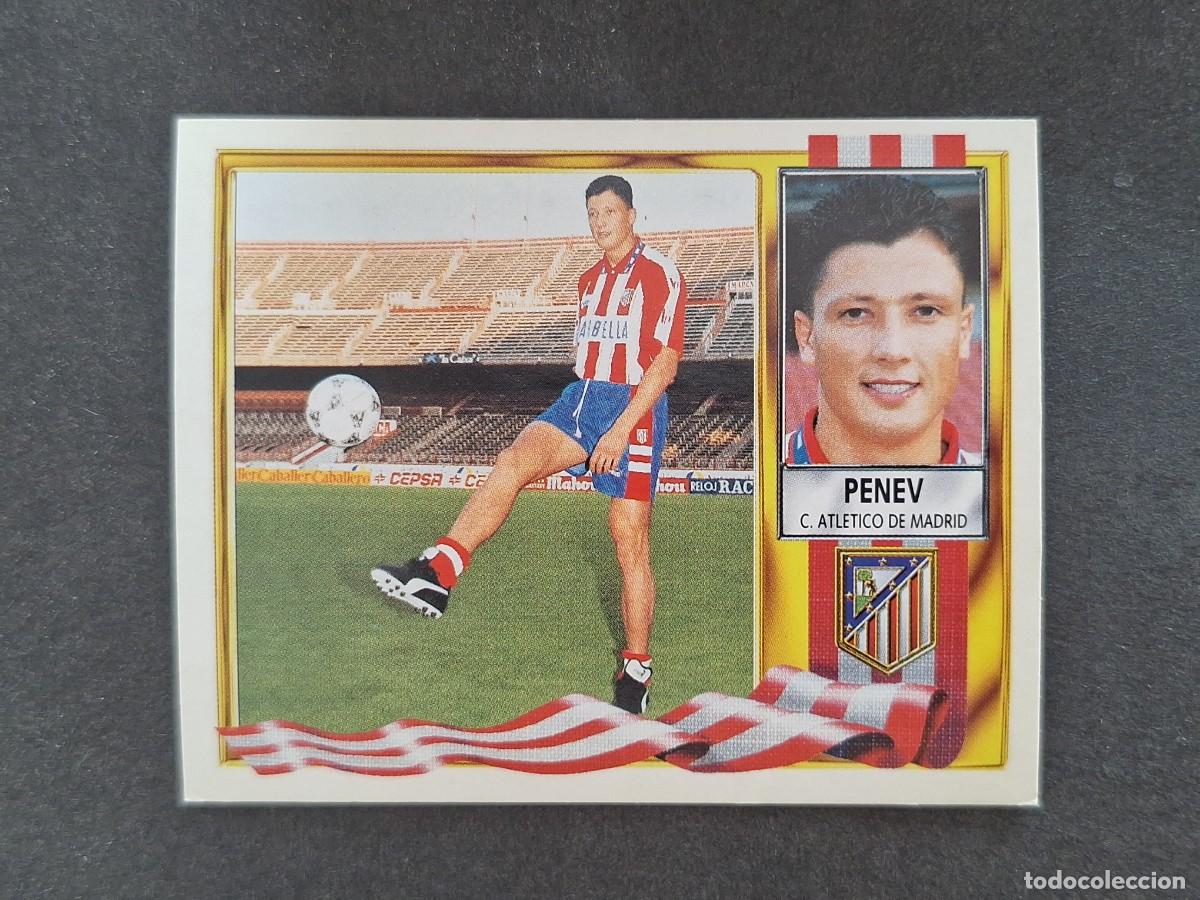 Football Stickers: L3 PENEV ATLETICO DE MADRID LIGA ESTE 1995 1996 95 96 NUNCA PEGADO SIN PEGAR