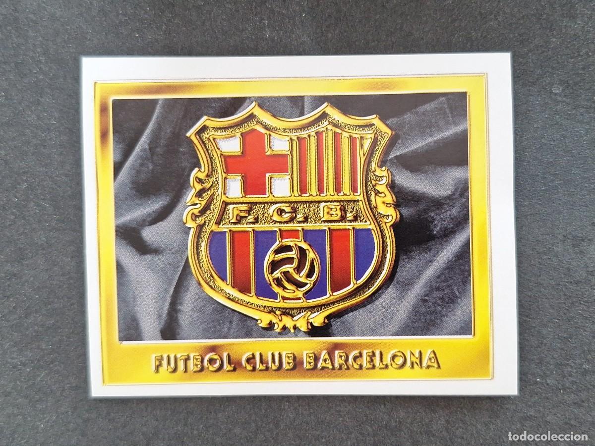 Football Stickers: L3 ESCUDO F. C. BARCELONA LIGA ESTE 1995 1996 95 96 NUNCA PEGADO SIN PEGAR