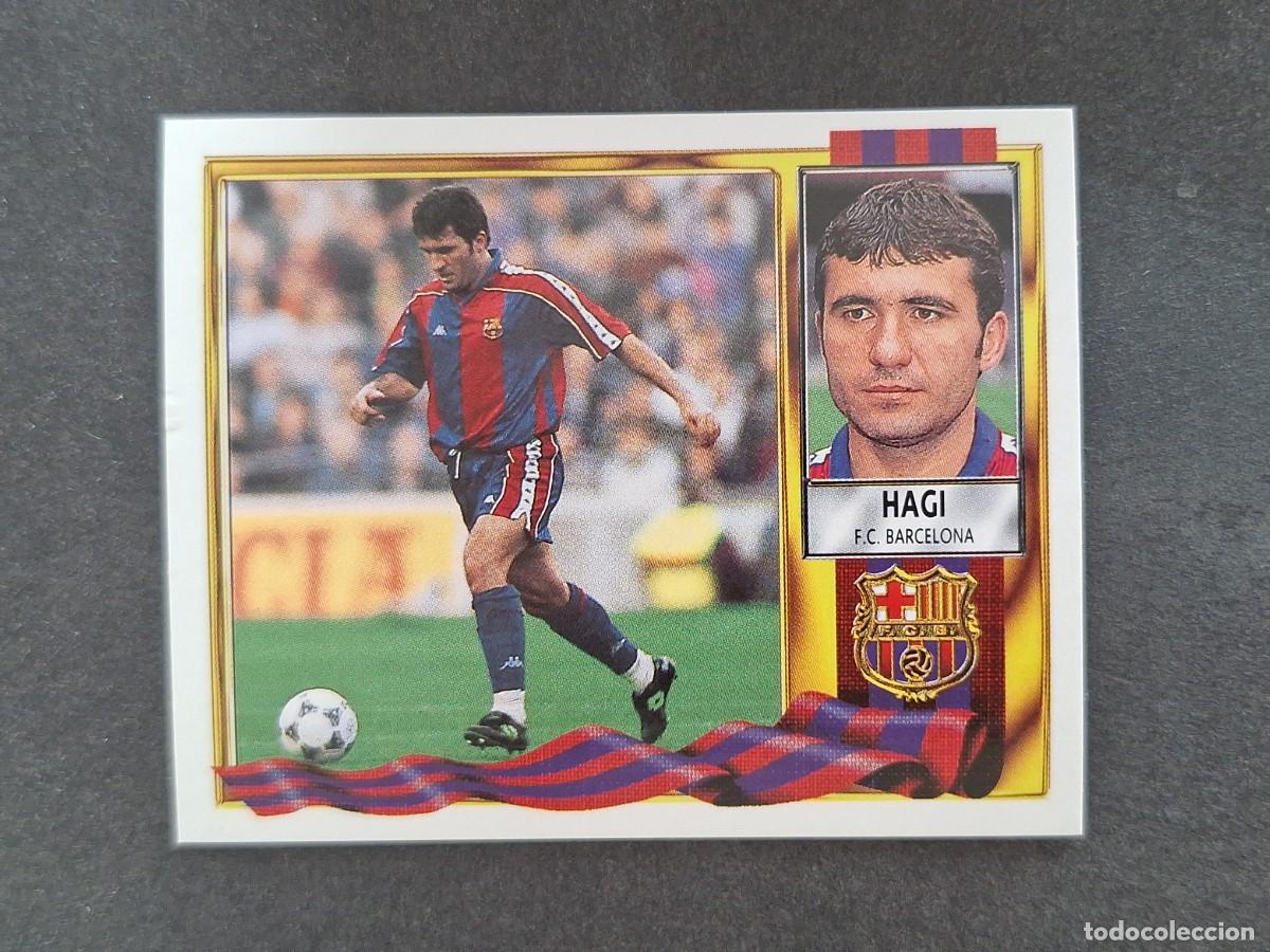 Figurine di Calcio: L3 HAGI F. C. BARCELONA LIGA ESTE 1995 1996 95 96 NUNCA PEGADO SIN PEGAR