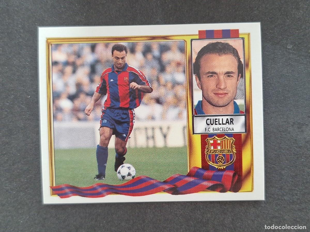 Figurine di Calcio: L3 CUELLAR F. C. BARCELONA LIGA ESTE 1995 1996 95 96 NUNCA PEGADO SIN PEGAR
