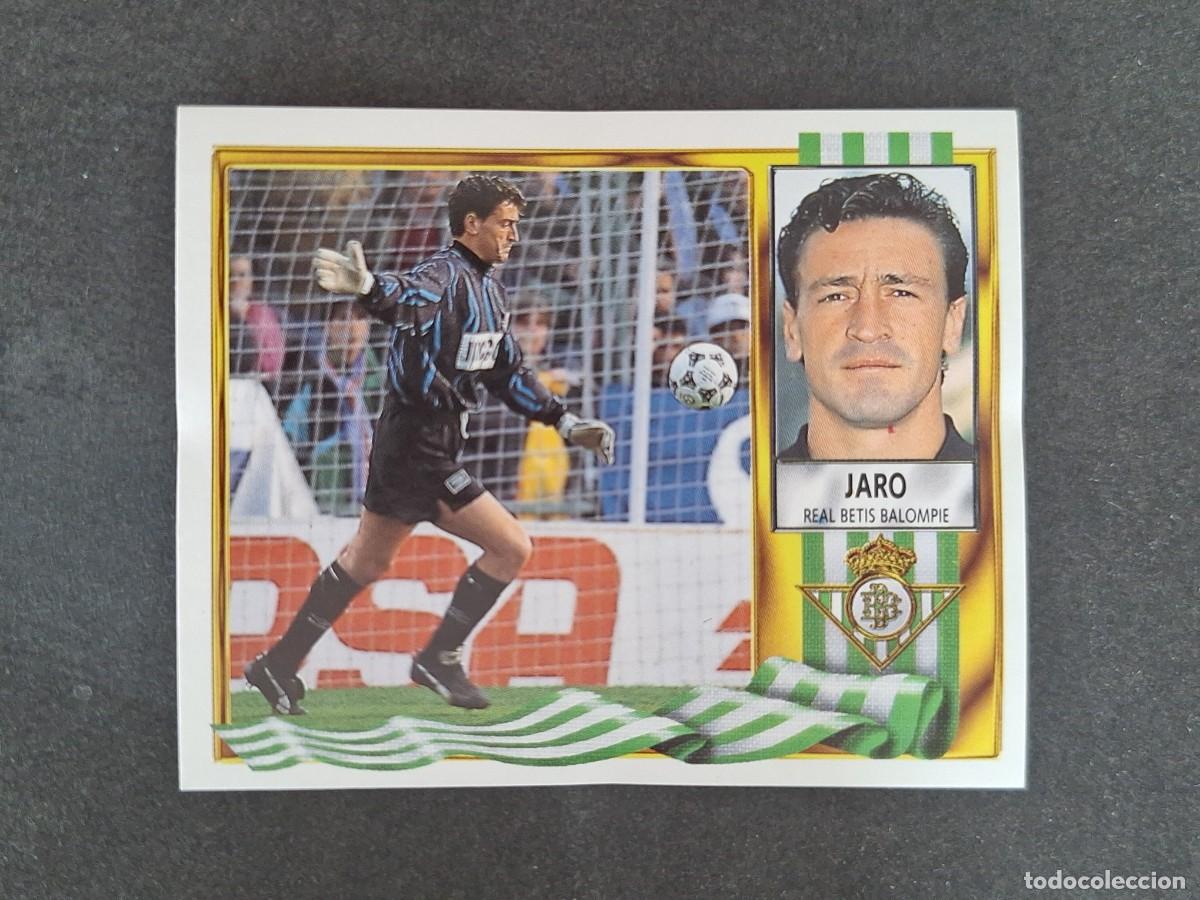Football Stickers: L3 JARO REAL BETIS BALOMPIE LIGA ESTE 1995 1996 95 96 NUNCA PEGADO SIN PEGAR