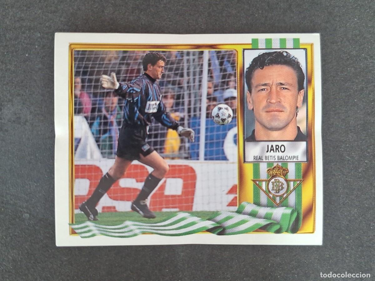 Football Stickers: L3 JARO REAL BETIS BALOMPIE LIGA ESTE 1995 1996 95 96 NUNCA PEGADO SIN PEGAR