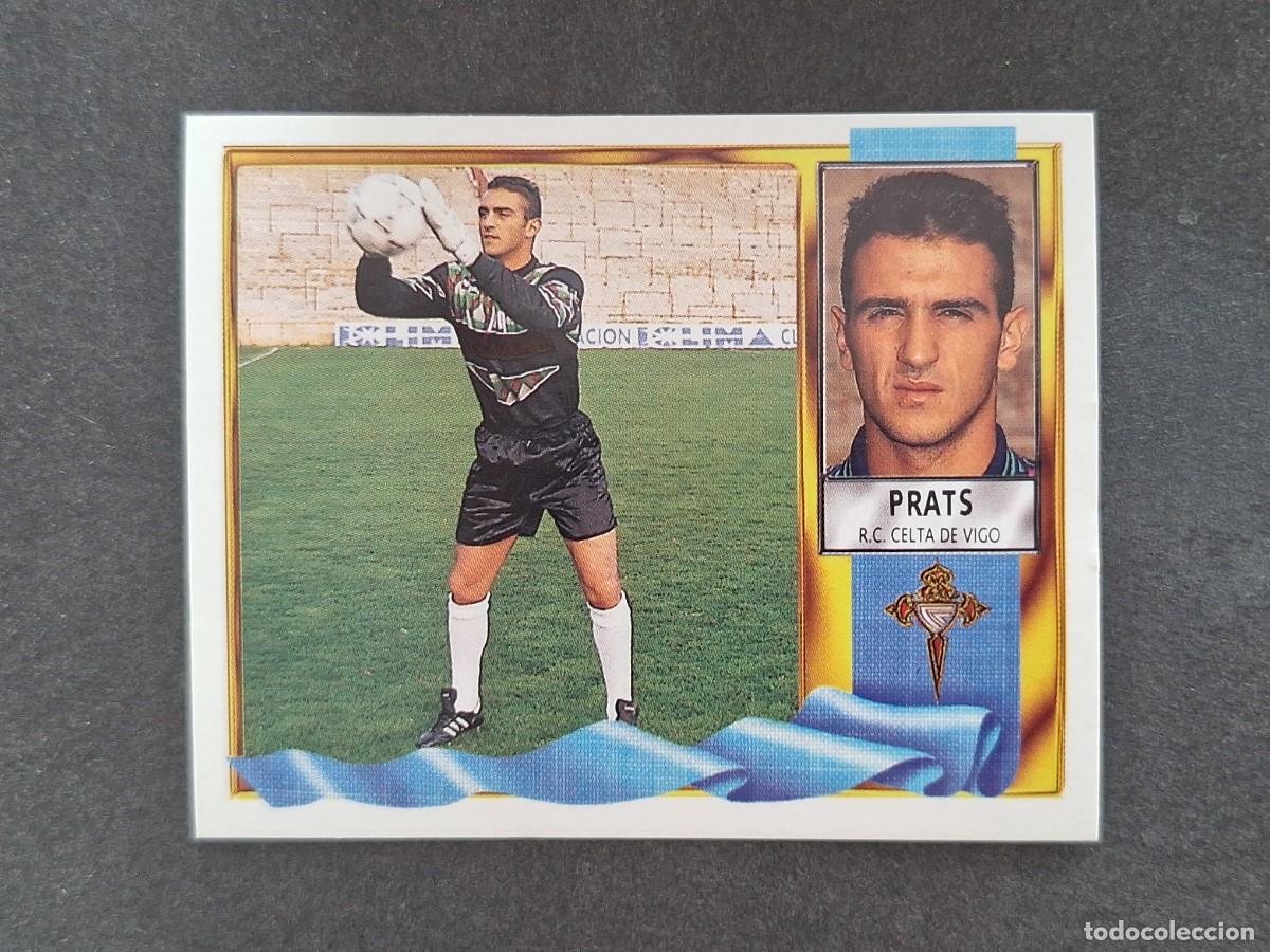 Cromos de f&uacute;tbol: L3 PRATS CELTA DE VIGO LIGA ESTE 1995 1996 95 96 NUNCA PEGADO SIN PEGAR