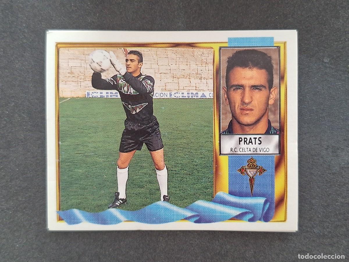 Cromos de f&uacute;tbol: L3 PRATS CELTA DE VIGO LIGA ESTE 1995 1996 95 96 NUNCA PEGADO SIN PEGAR