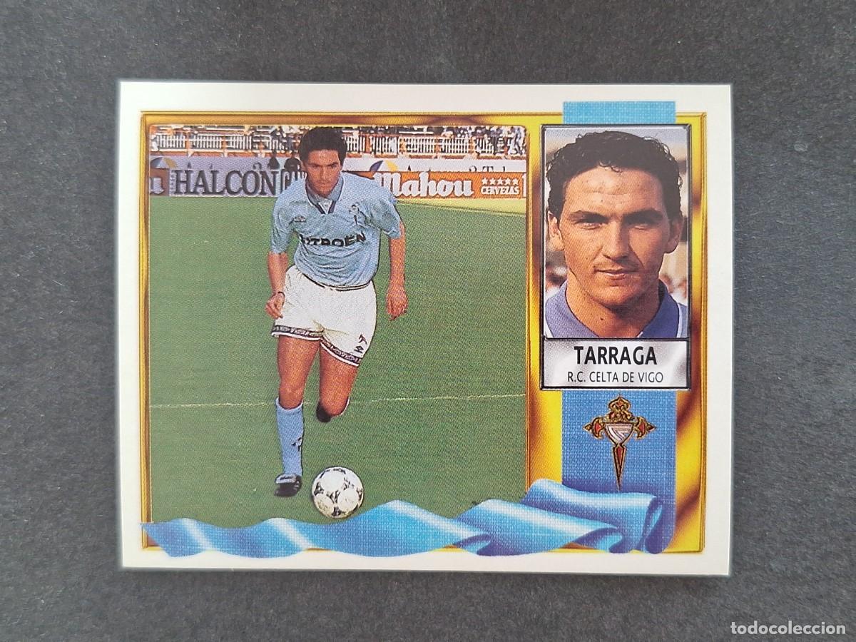 Cromos de f&uacute;tbol: L3 TARRAGA CELTA DE VIGO LIGA ESTE 1995 1996 95 96 NUNCA PEGADO SIN PEGAR