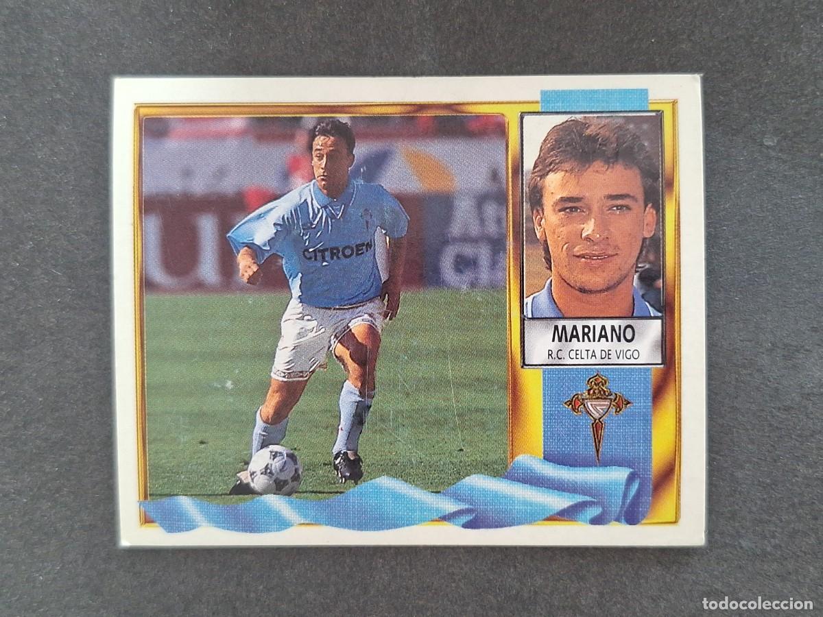 Cromos de f&uacute;tbol: L3 MARIANO CELTA DE VIGO LIGA ESTE 1995 1996 95 96 NUNCA PEGADO SIN PEGAR