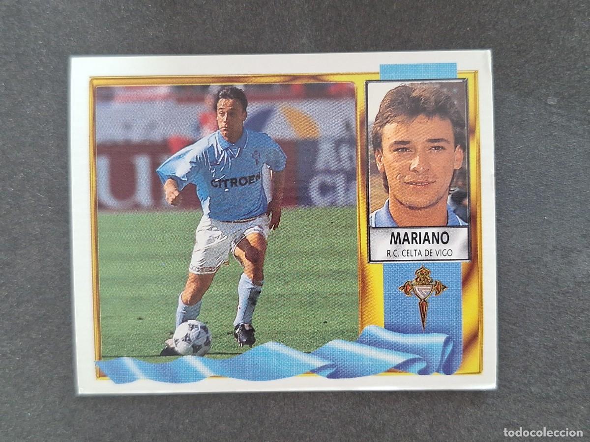 Cromos de f&uacute;tbol: L3 MARIANO CELTA DE VIGO LIGA ESTE 1995 1996 95 96 NUNCA PEGADO SIN PEGAR