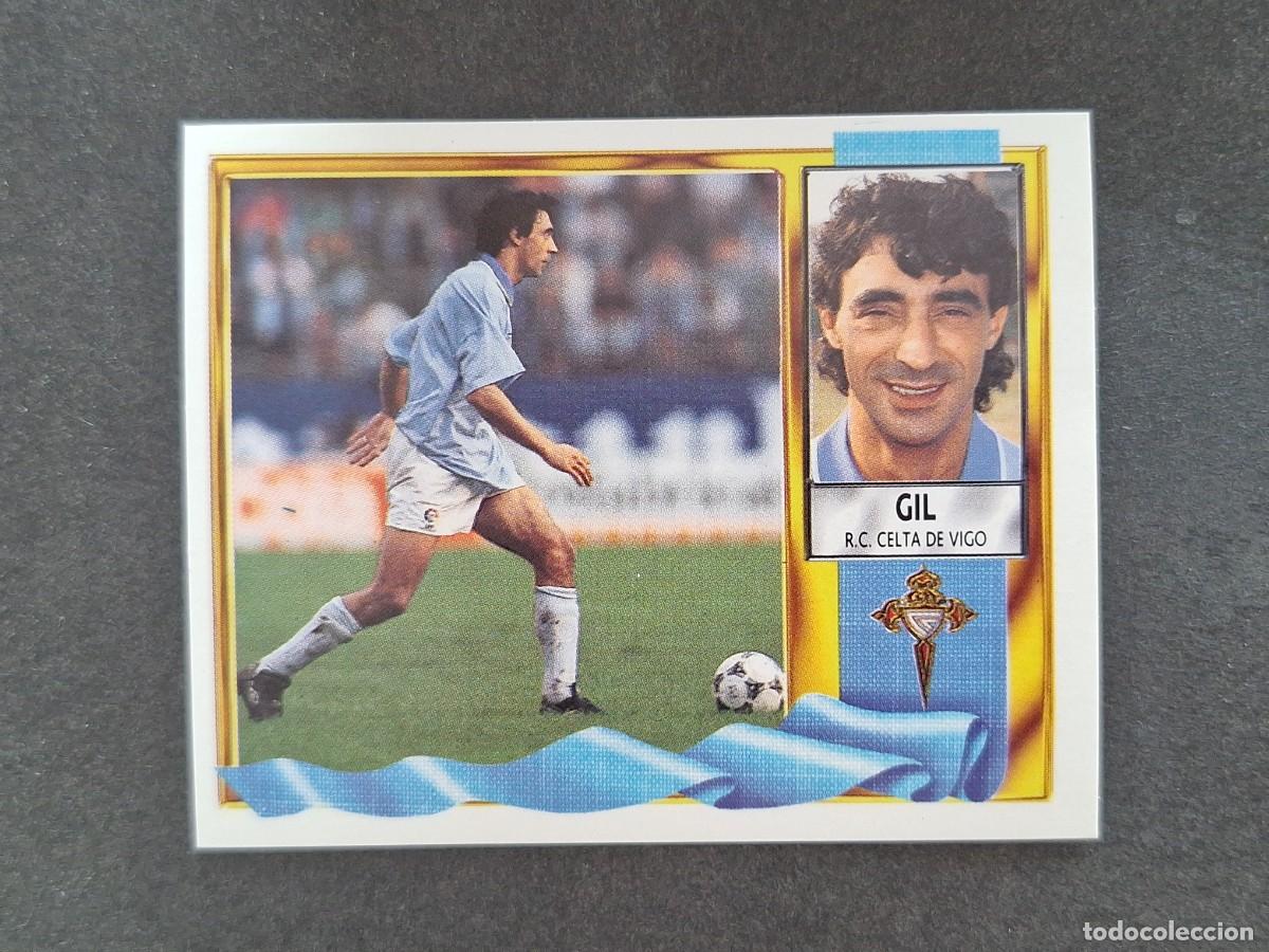 Cromos de f&uacute;tbol: L3 GIL CELTA DE VIGO LIGA ESTE 1995 1996 95 96 NUNCA PEGADO SIN PEGAR