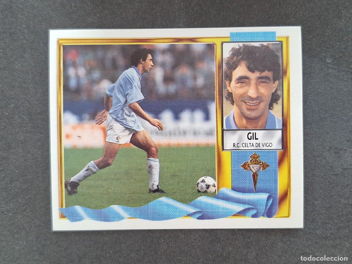 Cromos de f&uacute;tbol: L3 GIL CELTA DE VIGO LIGA ESTE 1995 1996 95 96 NUNCA PEGADO SIN PEGAR