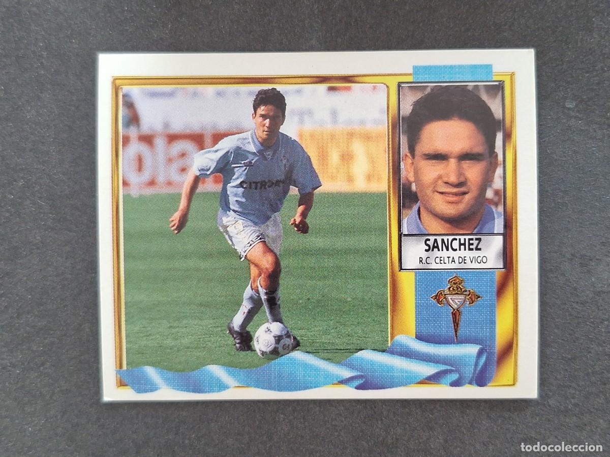 Cromos de f&uacute;tbol: L3 SANCHEZ CELTA DE VIGO LIGA ESTE 1995 1996 95 96 NUNCA PEGADO SIN PEGAR