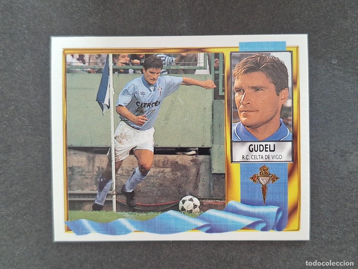 Cromos de f&uacute;tbol: L3 GUDELJ CELTA DE VIGO LIGA ESTE 1995 1996 95 96 NUNCA PEGADO SIN PEGAR