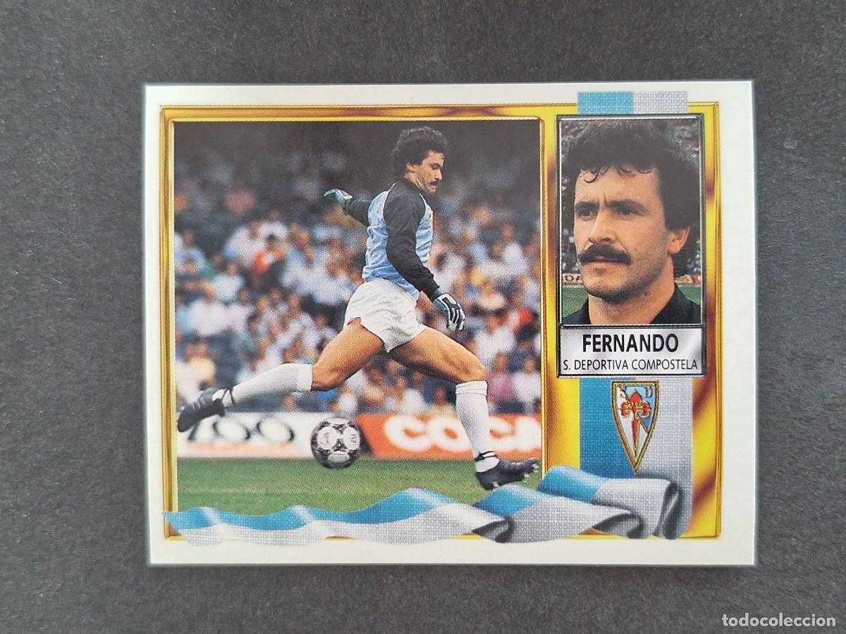 Cromos de f&uacute;tbol: L3 FERNANDO S. D. COMPOSTELA LIGA ESTE 1995 1996 95 96 NUNCA PEGADO SIN PEGAR