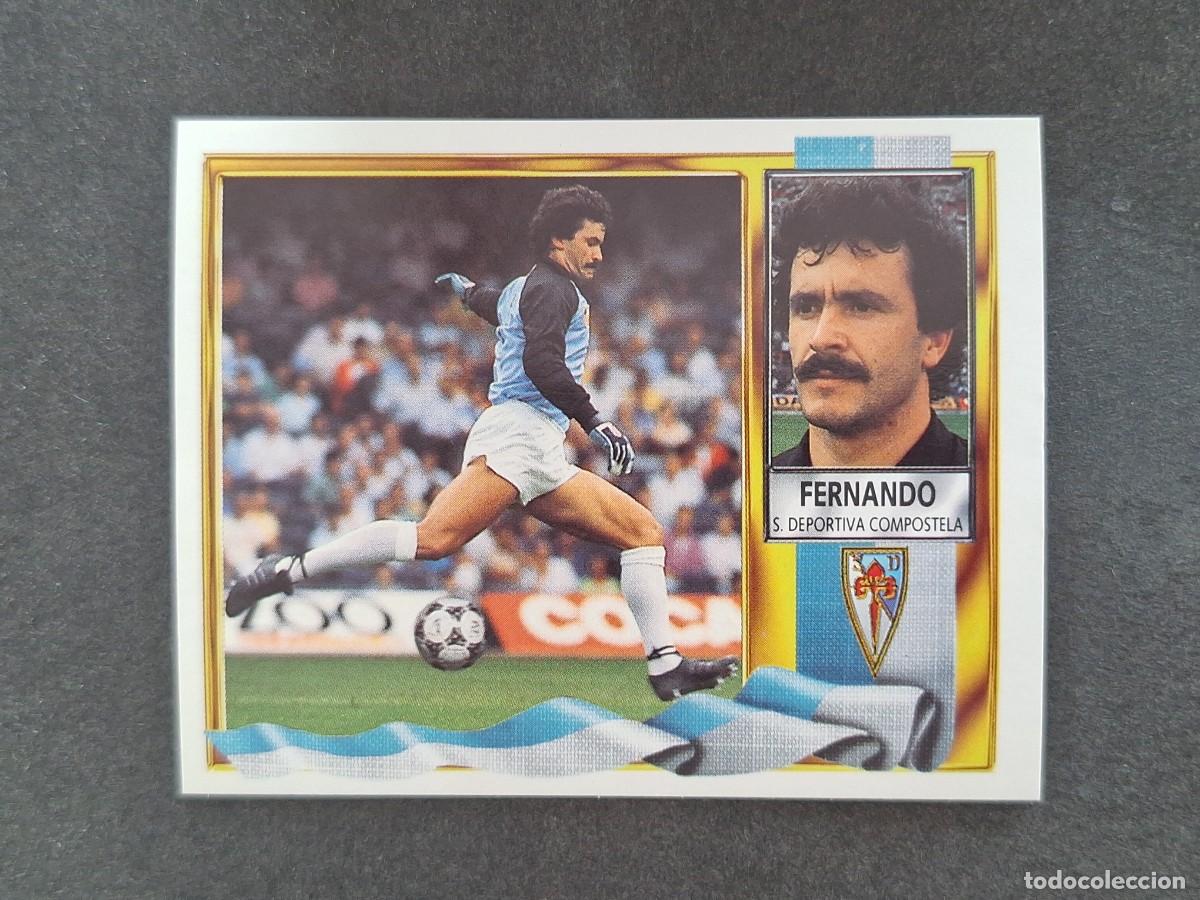 Cromos de f&uacute;tbol: L3 FERNANDO S. D. COMPOSTELA LIGA ESTE 1995 1996 95 96 NUNCA PEGADO SIN PEGAR