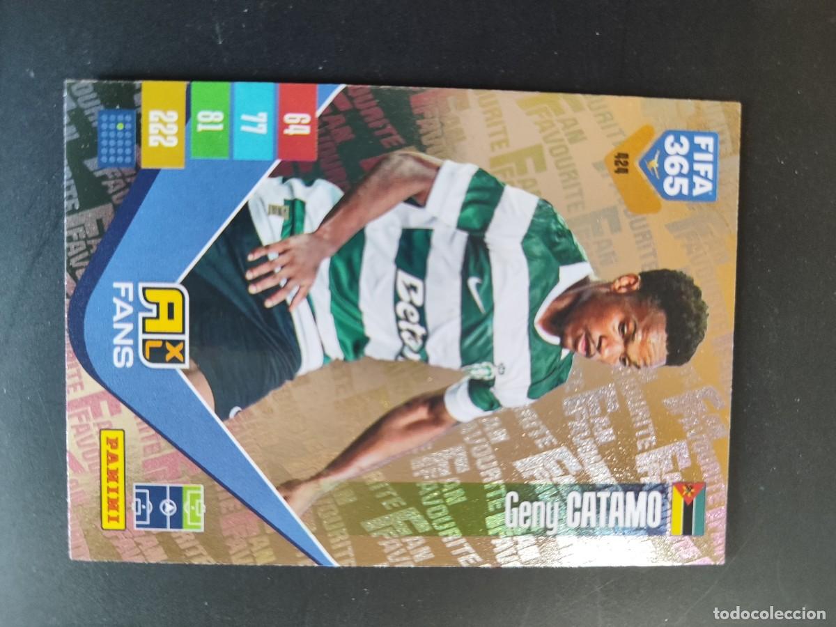 Cromos de f&uacute;tbol: ADRENALYN XL FIFA 365 2027 CARD FANS CATAMO SPORTING DE PORTUGAL # 424 PANINI