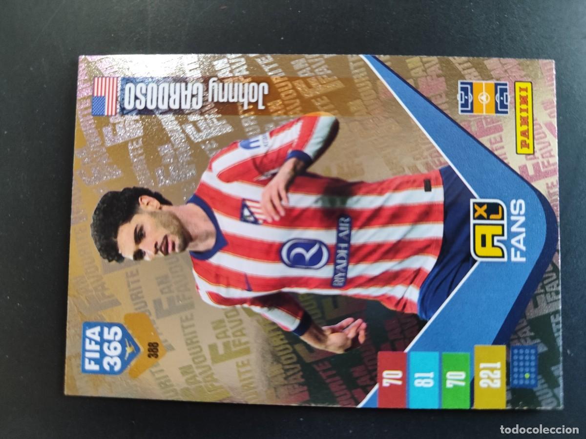Cromos de f&uacute;tbol: ADRENALYN XL FIFA 365 2027 CARD FANS JULIAN ALVAREZ AT MADRID # 388 PANINI