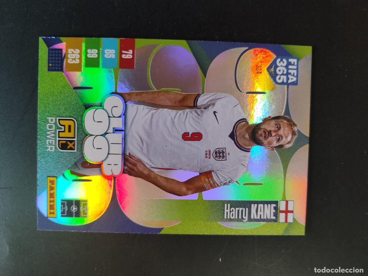 Cromos de f&uacute;tbol: ADRENALYN XL FIFA 365 2027 CARD CLUB99 HARRY KANE INGLATERRA # 324 PANINI