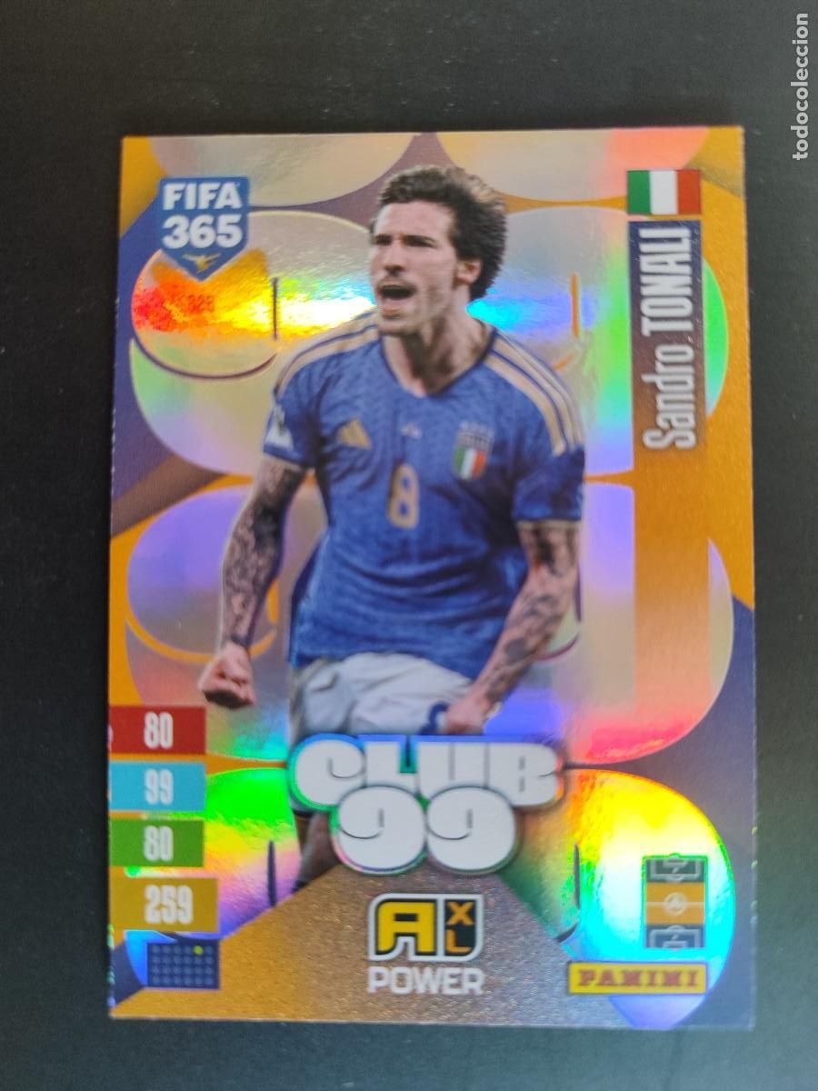 Cromos de Futebol: ADRENALYN XL FIFA 365 2027 CARD CLUB99 TONALI ITALIA # 328 PANINI