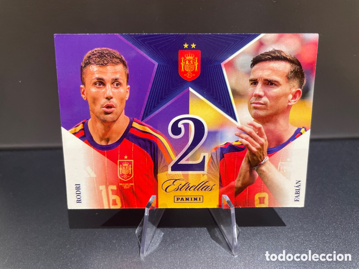 Cartes &agrave; collectionner de Football: Rodri Fabian 48 2 Estrellas Pasion Espa&ntilde;a Panini Club 2026 Seleccion Espa&ntilde;ola